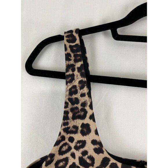 Good American Leopard Print Bra Top - Picture 6 of 8